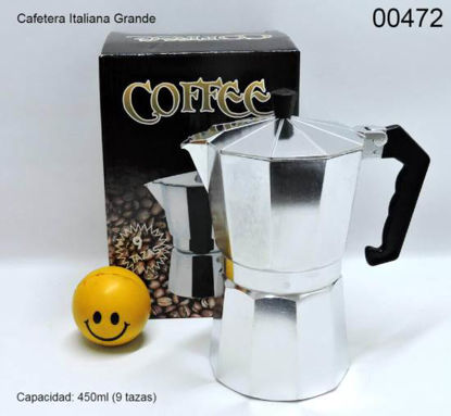 Imagen de CAFETERA ITALIANA DE ACERO 450ML 10.24